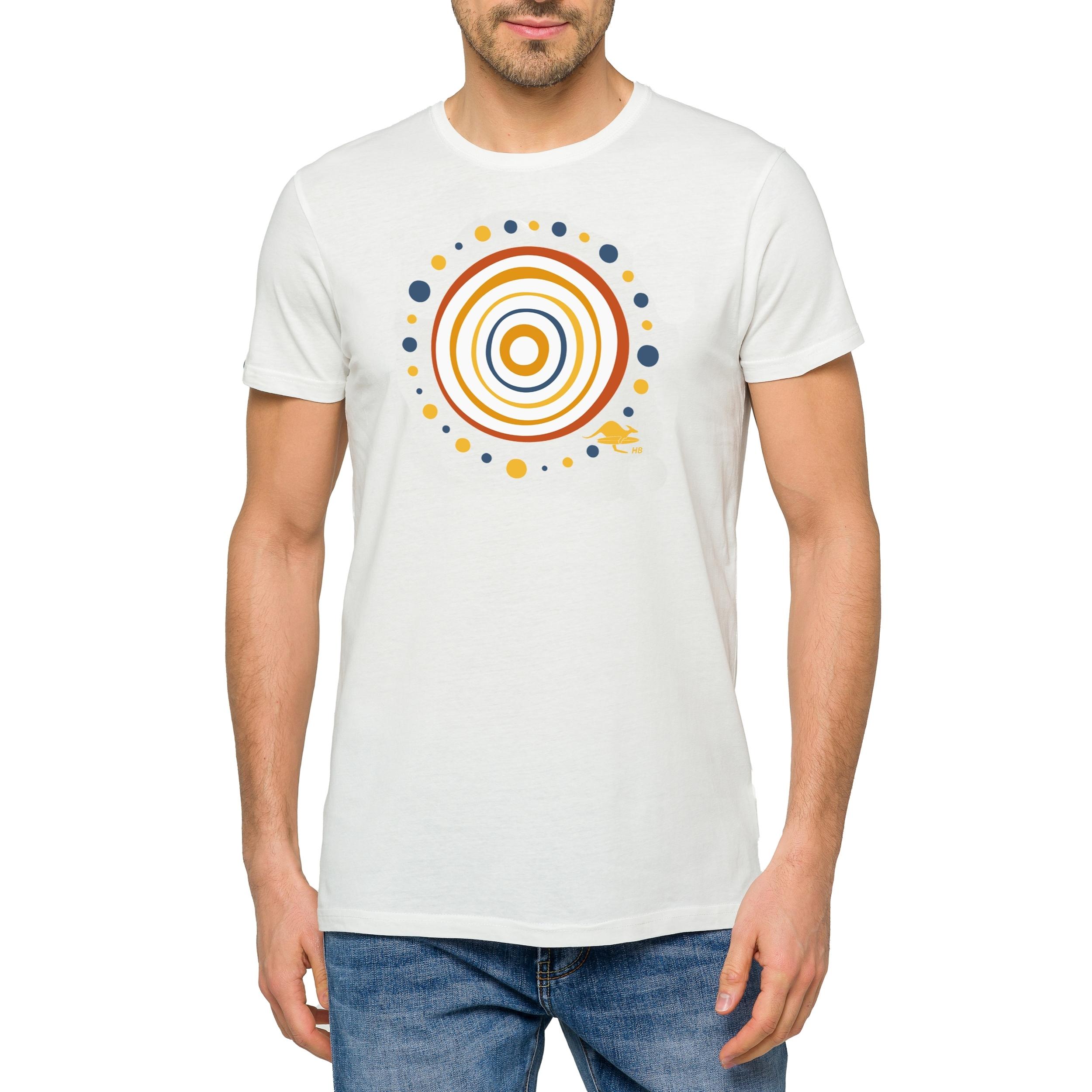 Camiseta de algodón 150 gr Hot Buttered Aboriginal Blanco