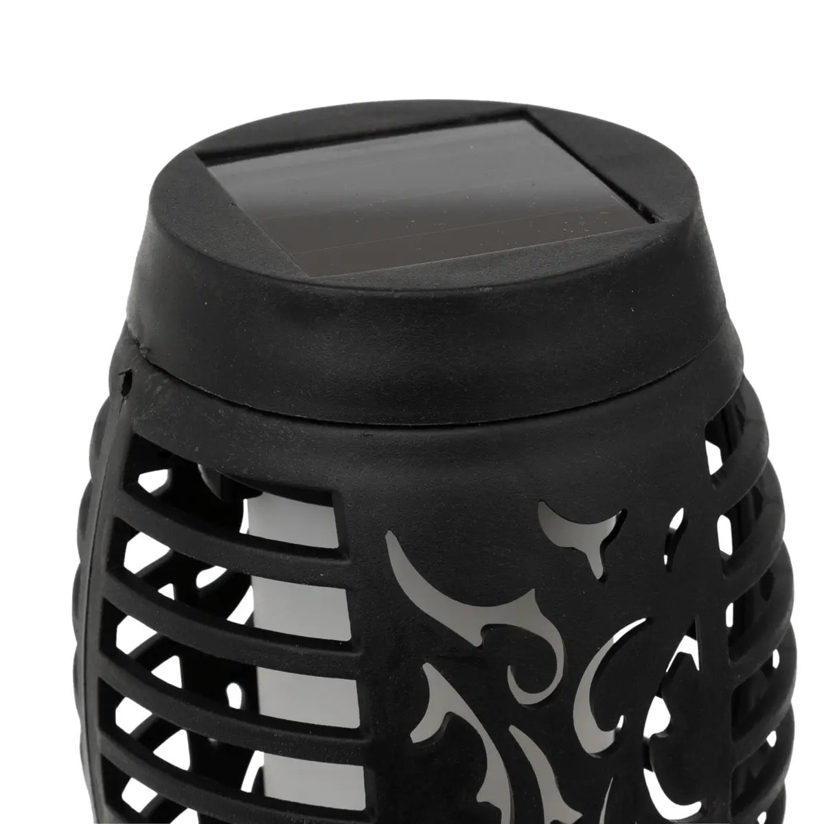 Balise d'extérieur solaire "Lita" noir H50cm