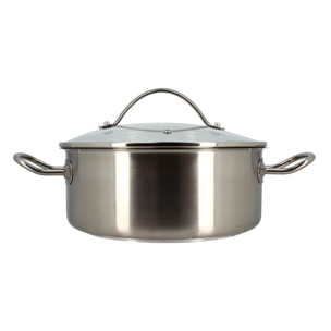 Marmite professionnelle en inox 24cm - tous feux PROFESSIONNEL