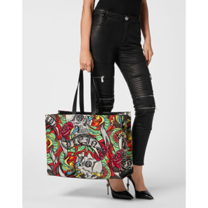 PHILIPP PLEIN Shopping Bag TATTOO