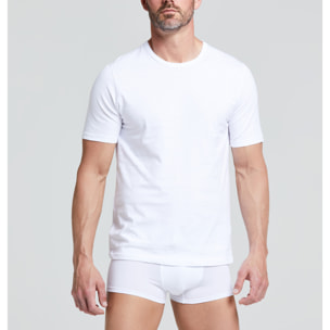 T-Shirt girocollo in cotone organico Cotton Planet vestibilità comfort