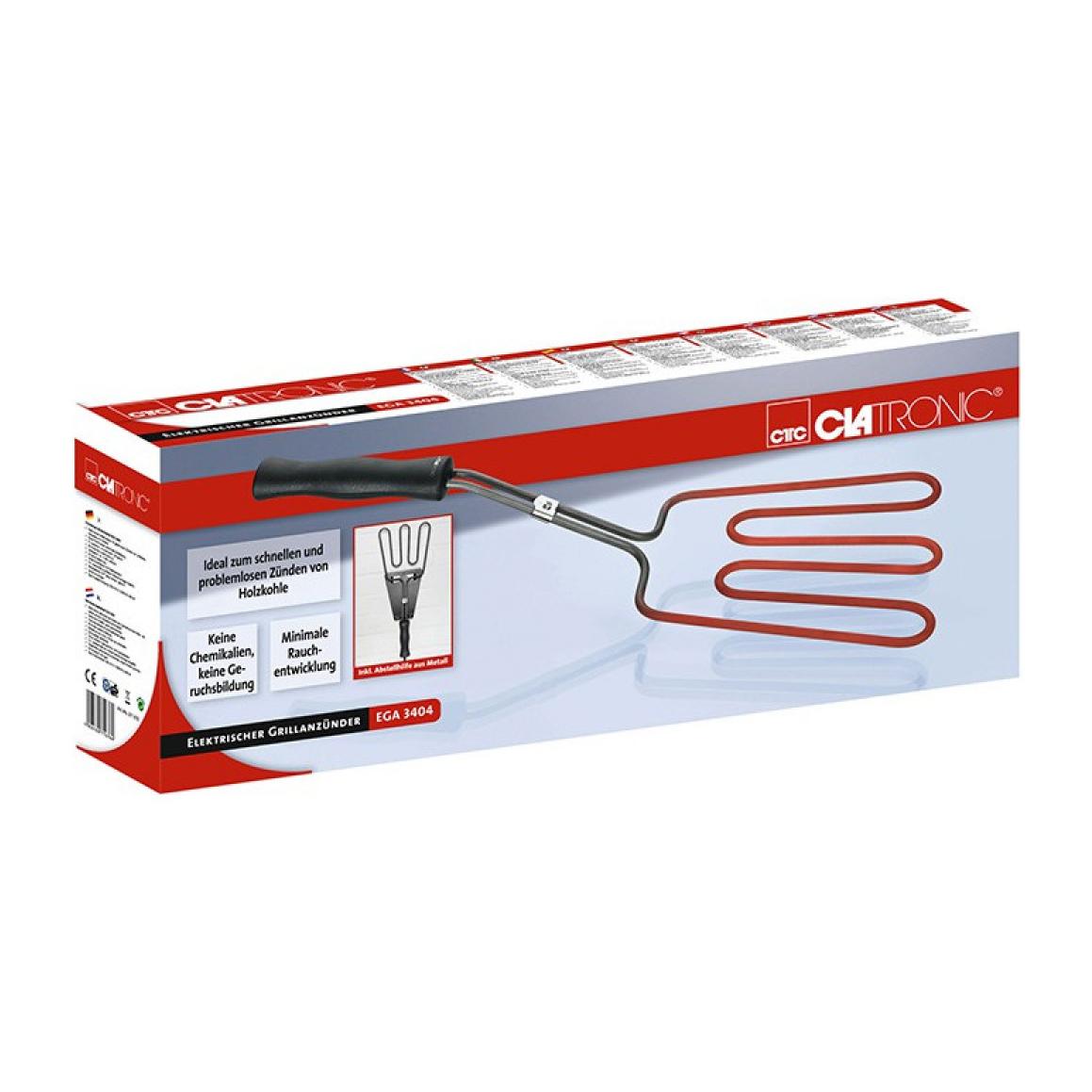 Allume gaz électrique pour barbecue Clatronic EGA 3404 Noir