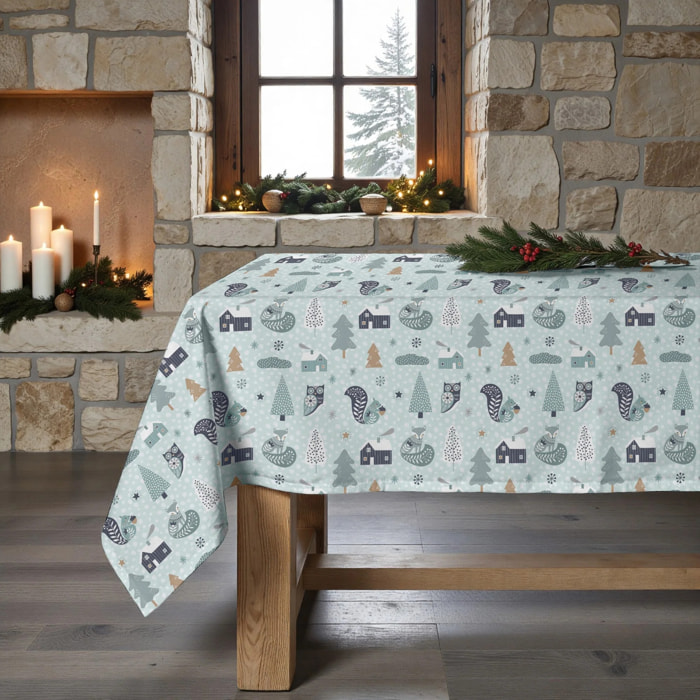 Nappe en résine Anti-tâches Merry Christmas 57