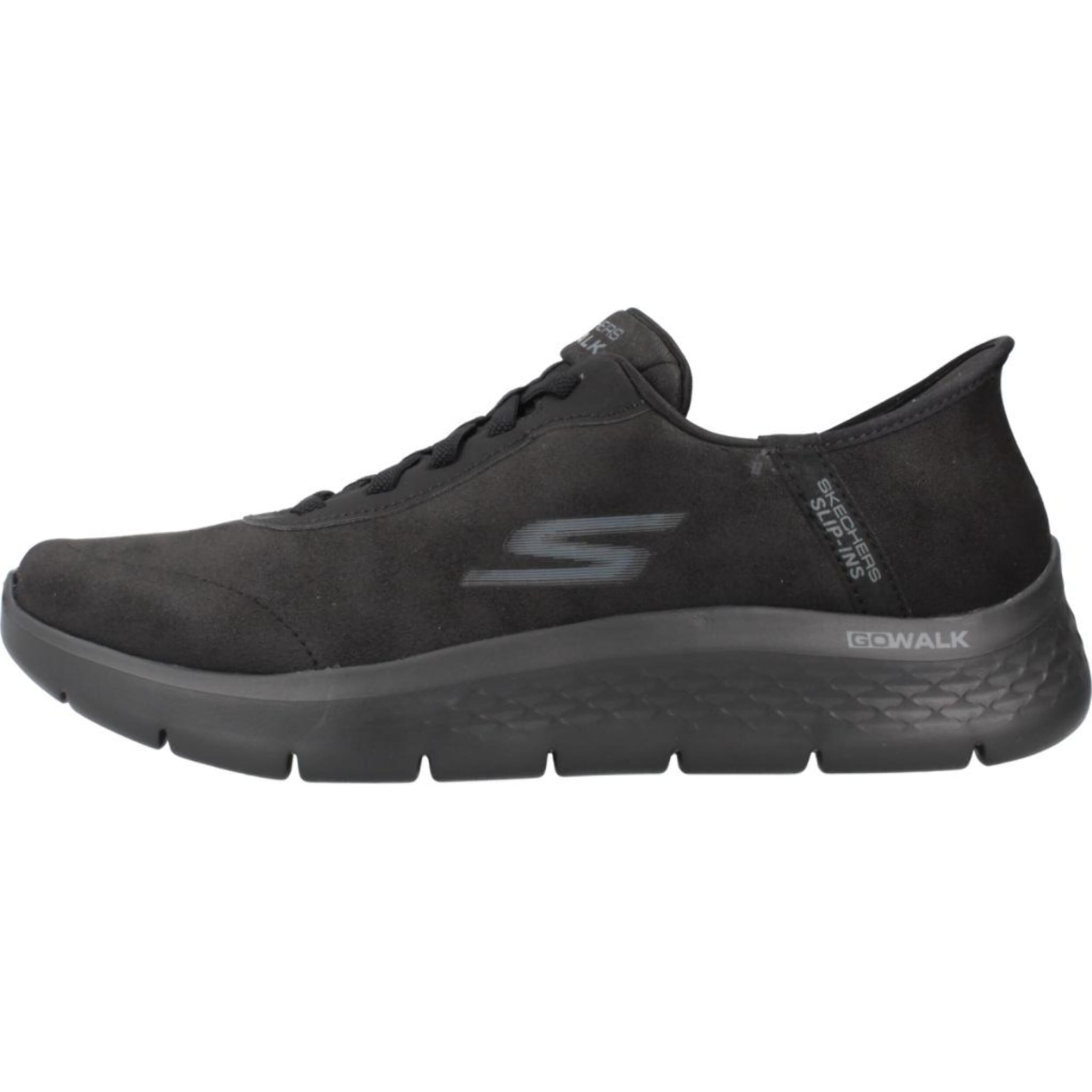 Sneakers De  Hombre Slip - Ins Go Walk Flex - Smoot Negro