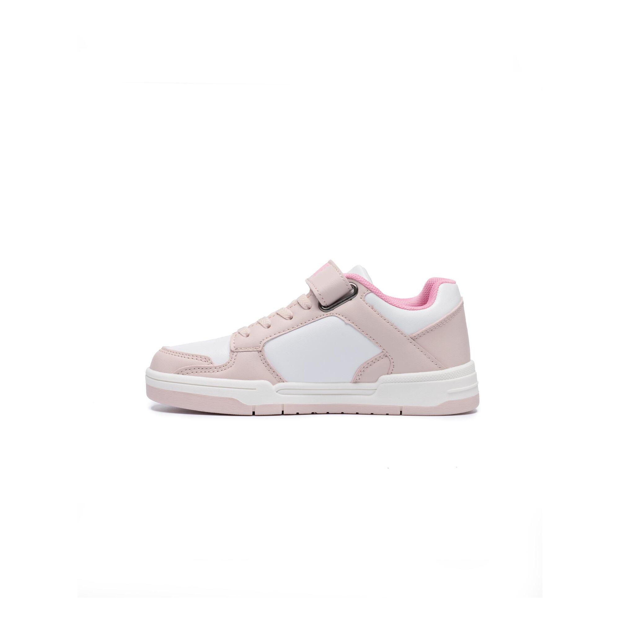 Sneakers da bambina con strap e lacci Leone 1947