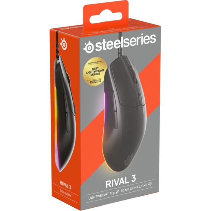 Souris Gamer Filaire STEELSERIES Rival 3 Gen 2 Noir