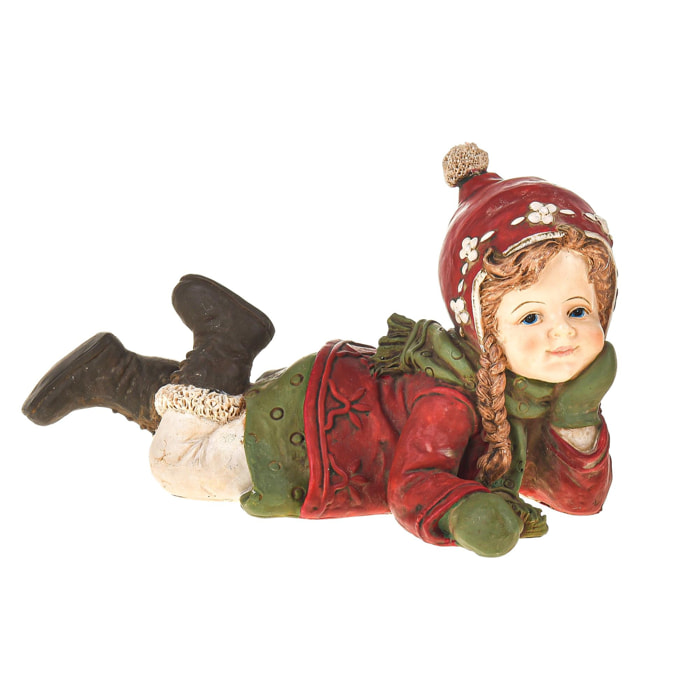 Bambina seduta - Pezzi 4 - ROSSO - Bianchi Dino SpA