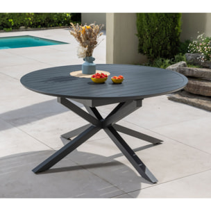 Ensemble table et chaises de jardin  - terracotta - AIX
