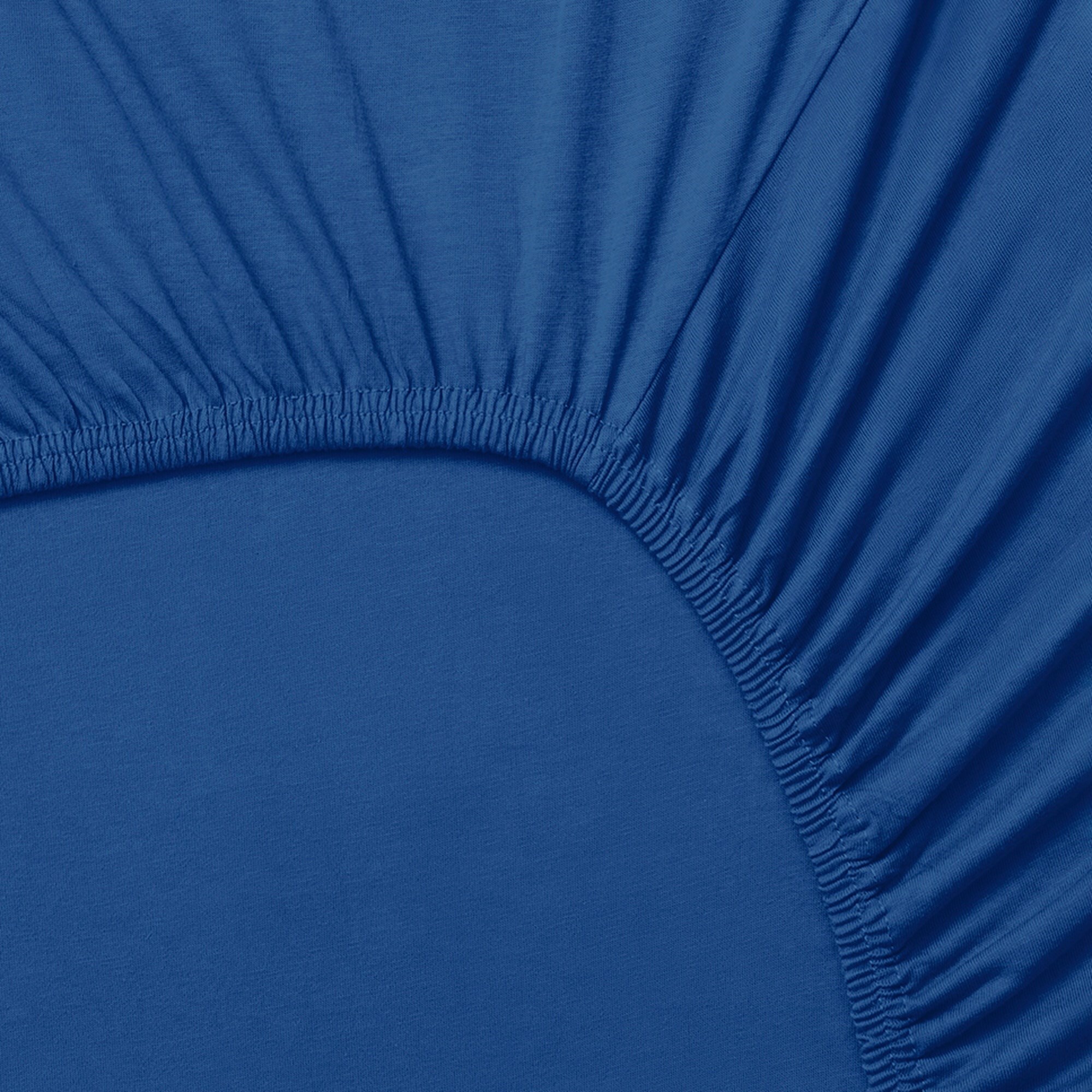 Sábana bajera (90x200+30cm solapa) 100%algodón 180tc color azul marino logo bordado el ganso