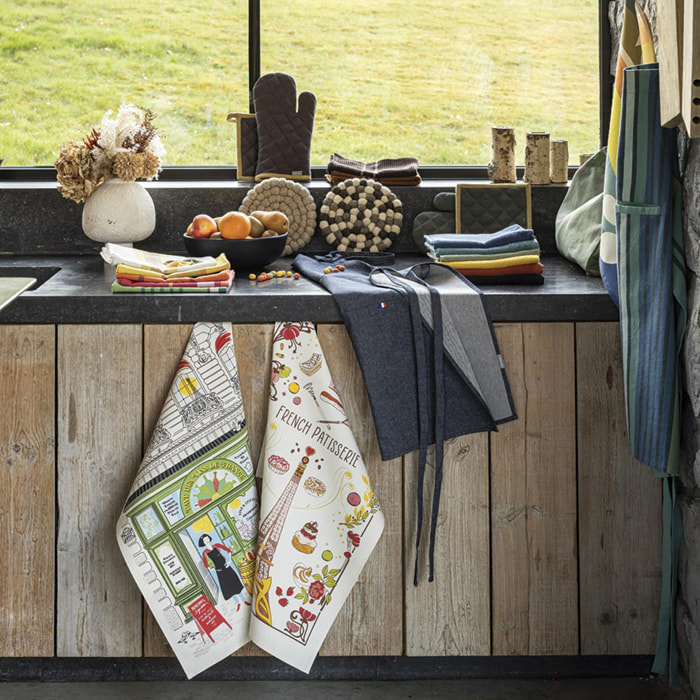 Lot gant de cuisine/manique recyclé Grace