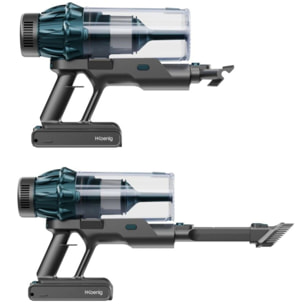 Aspirateur balai H.KOENIG UPX32U 2 en 1 avec brosse de lavage pour sols durs