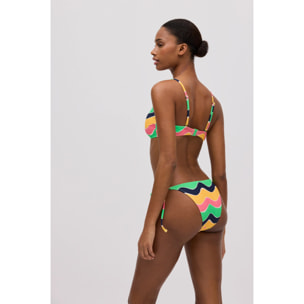 Slip bikini annodati colorati