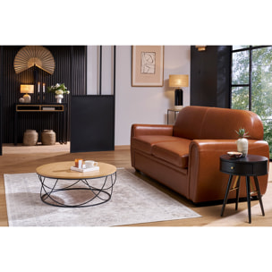 Tapis vintage en viscose avec motifs gris 160 x 230 cm RYAD