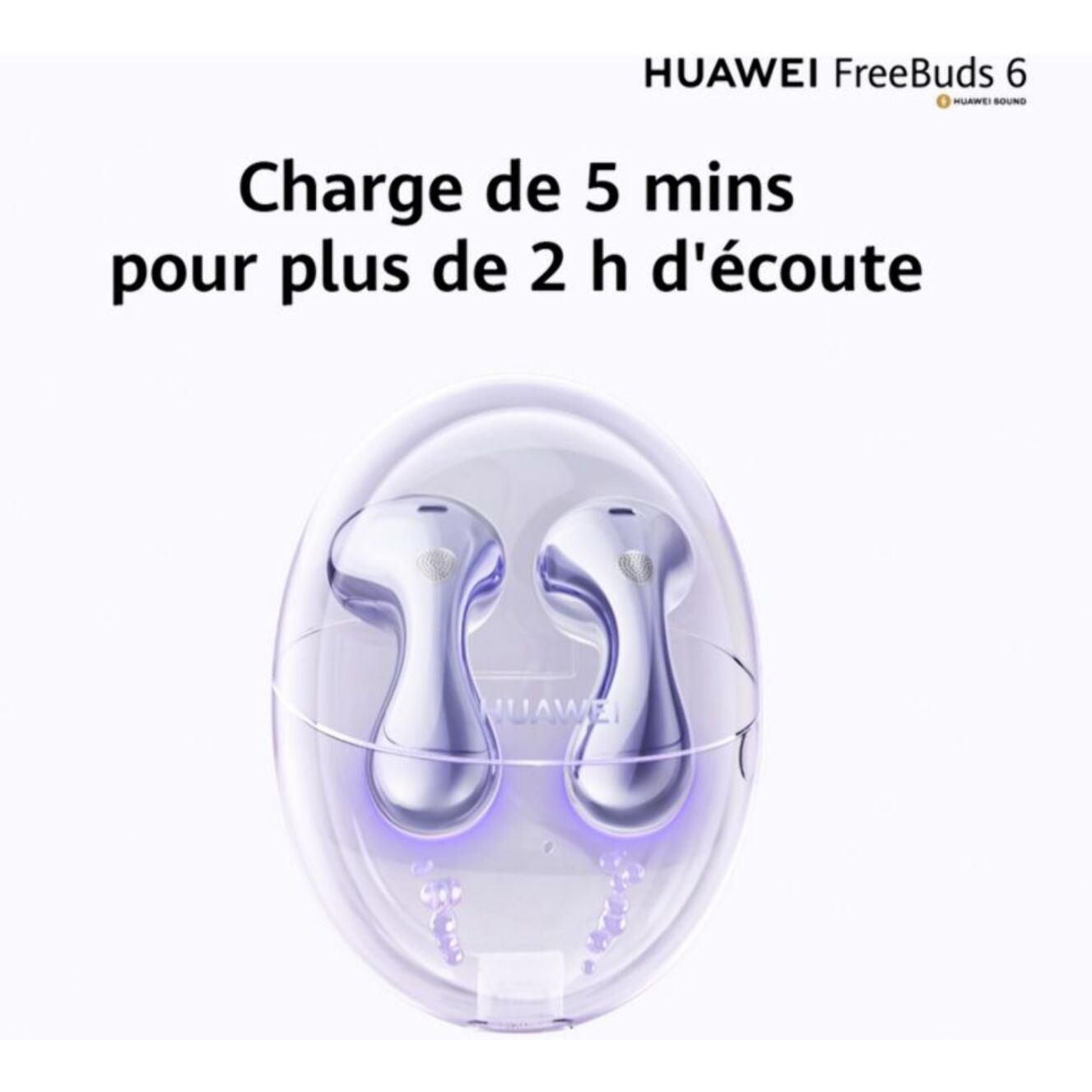 Ecouteurs HUAWEI Freebuds 6 Noir