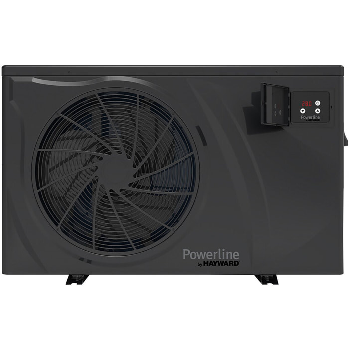 Pompe à chaleur pour piscine 6 kw/h inverter "PowerLine by Hayward" - Noir