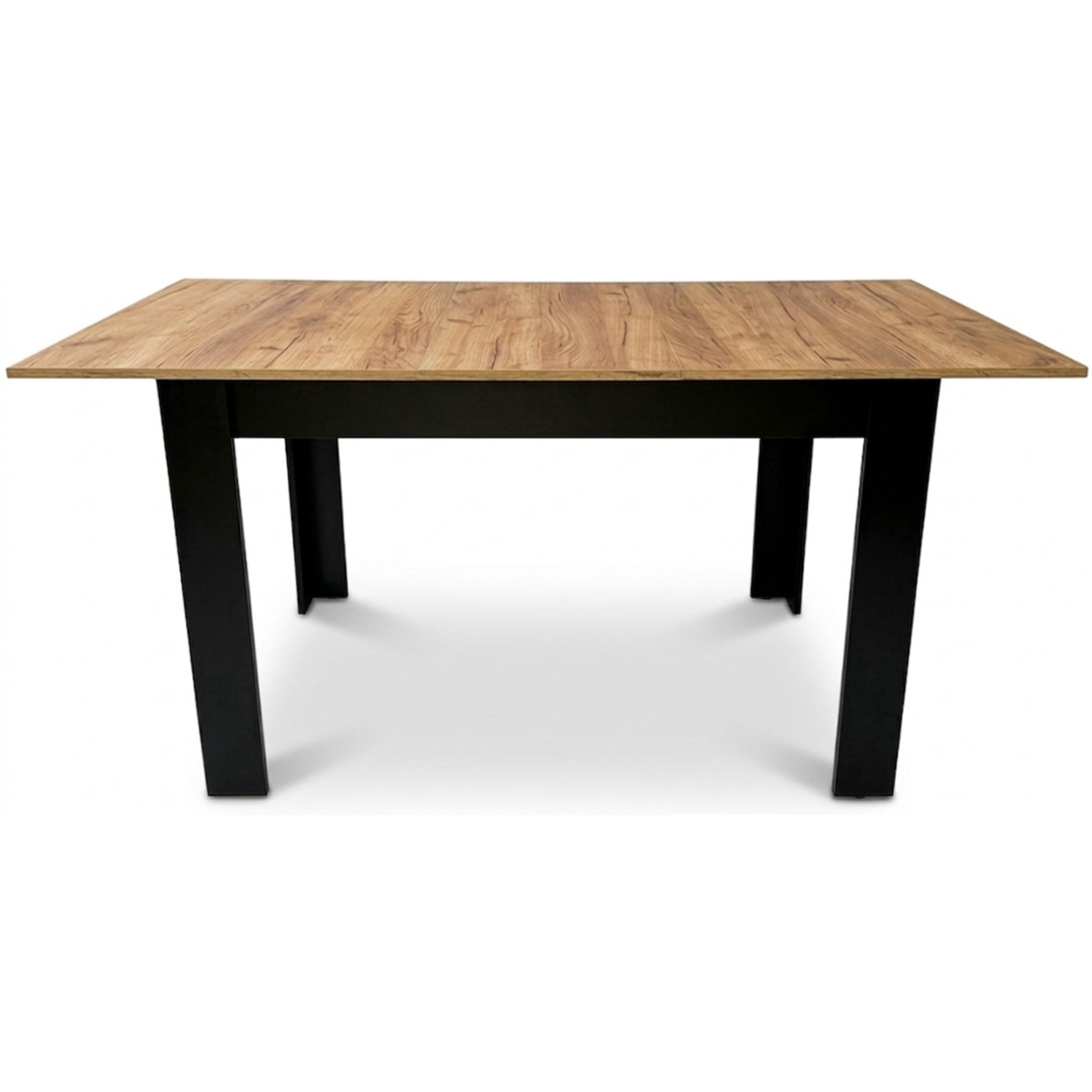 Tavolo allungabile Craft rovere e nero