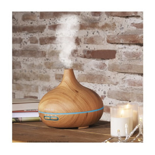 Cecotec Humidificateur Ultrasonique Pure Aroma 300 Yang. 300 ml, Diffuseur d’arô