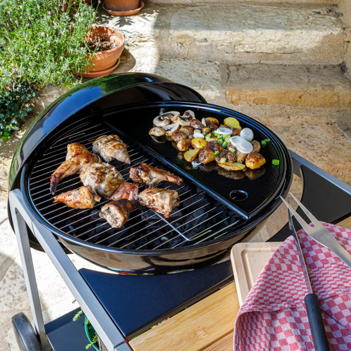 Barbecue à charbon boule Montana