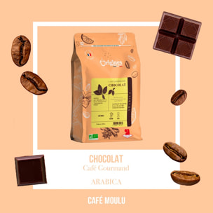 Café Gourmand moulu bio Chocolat - 250g