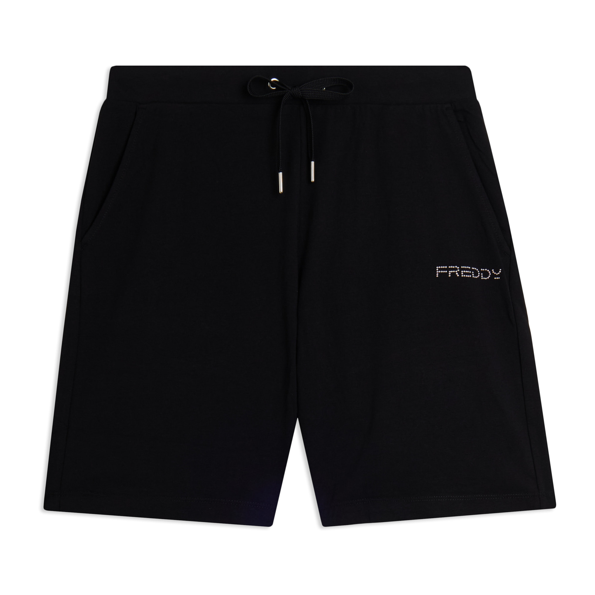 Pantaloni Corti in Jersey con Coulisse e Logo FREDDY