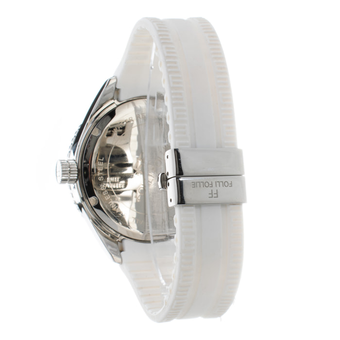 Reloj Folli Follie WF0T027ZDL Mujer Analogico Cuarzo con Correa de Silicona