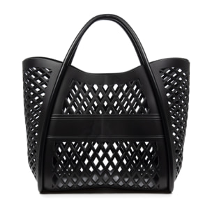 Villamar bolso Shopper cesta. De pvc perforado diseño exclusivo