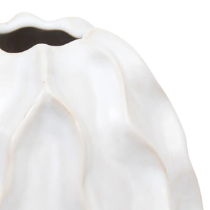 Vase Sandri blanc H17cm