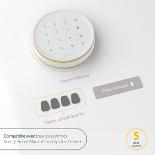 Clavier intérieur pour système d'alarme Home Alarm - Auto-protégé