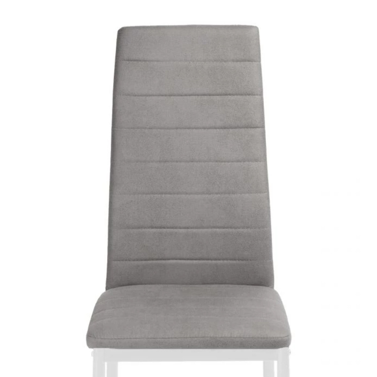 Pack 6 sillas de comedor Yuri Gris oscuro–Blanco