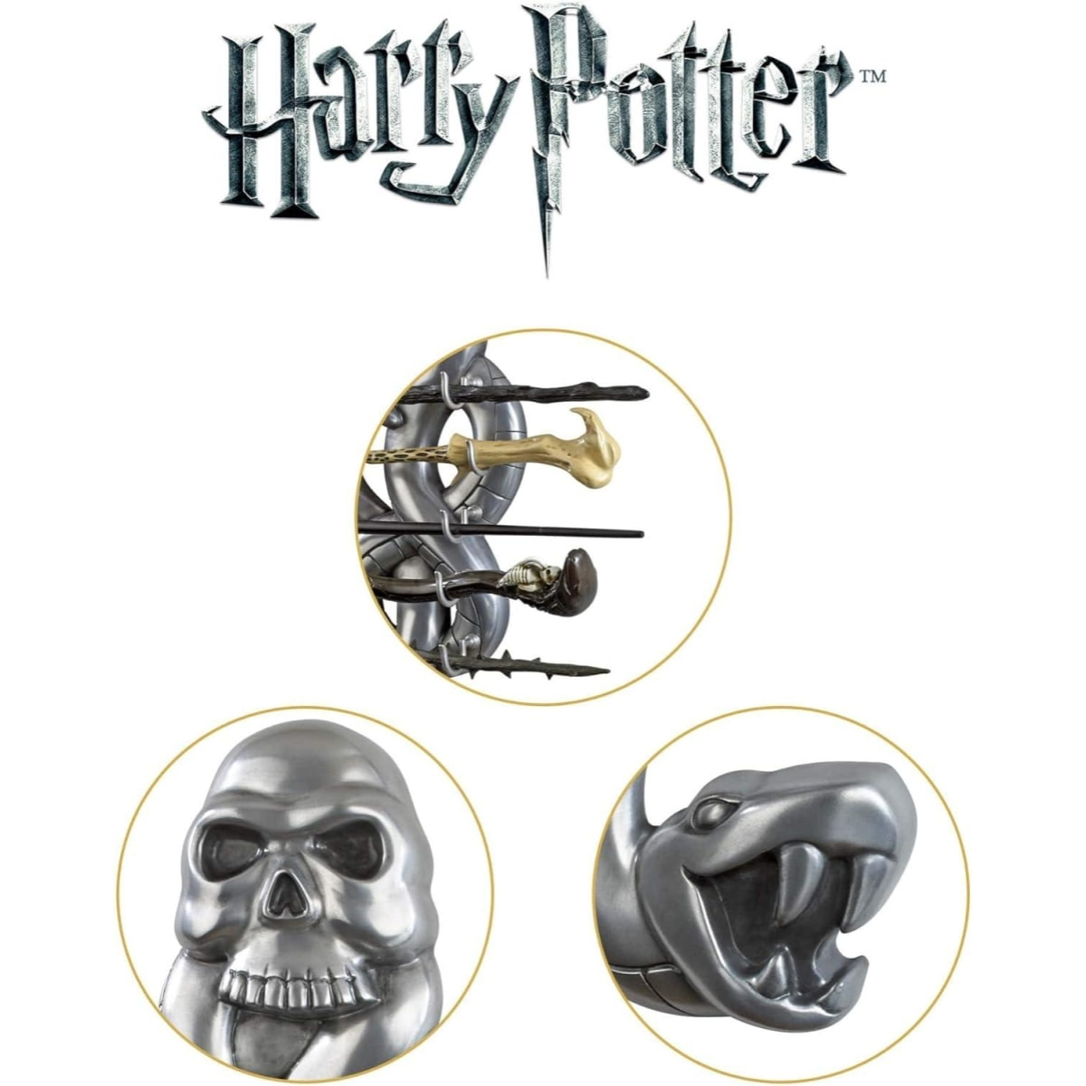 Harry Potter Porta Bacchetta a 5 Posti Con Il Marchio Nero Noble Collection