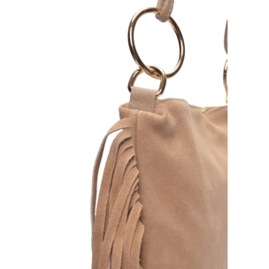 Borsa a tracolla Anna Luchini Beige