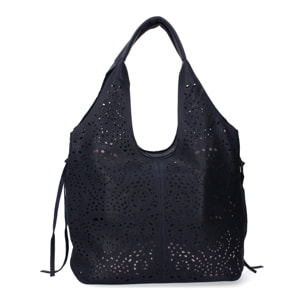 Bolso de hombro de Mujer con dos piezas, diseño moderno con detalles en los laterales