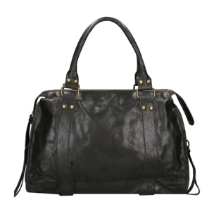 Borsa a spalla da donna - Modello Clara - Vera pelle - 41.0 x 28.0 x 13.0 cm
