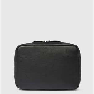 Piquadro Pochette porta cavi da viaggio in pelle
