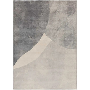 MONIC Alfombra con formas orgánicas en gris, varias medidas disponibles.