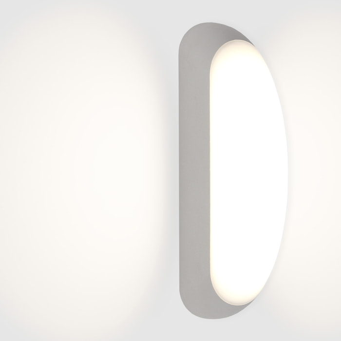 Forlight Aplique Ip44 Noa Led 5W 3000K Gris 398Lm