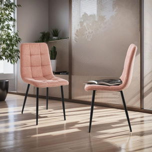 ORESTELUCHETTA Set 4 Sedie CORFU-B PINK