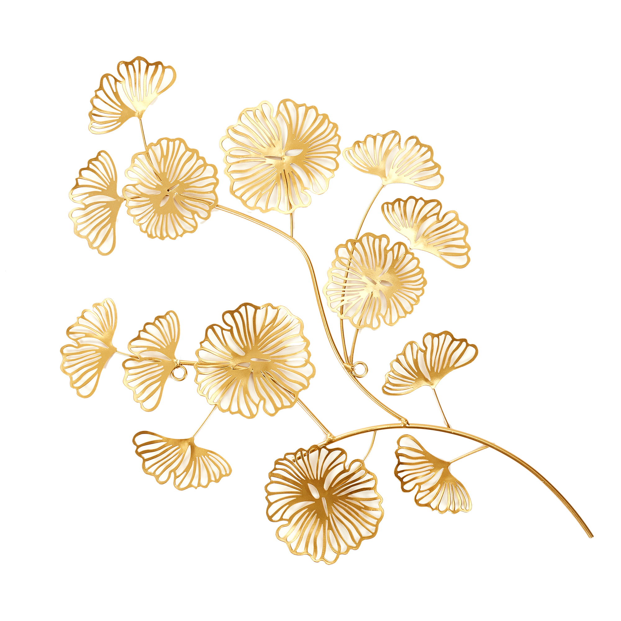 Decoration Murale Fleur Metal 52cm