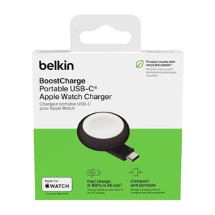 Chargeur BELKIN Dongle de Charge Rapide pour Apple Watch