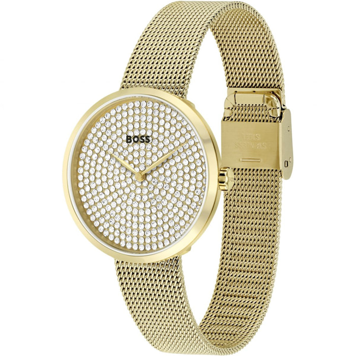 Reloj Hugo Boss 1502659 Mujer Analogico Cuarzo con Correa de Acero inoxidable