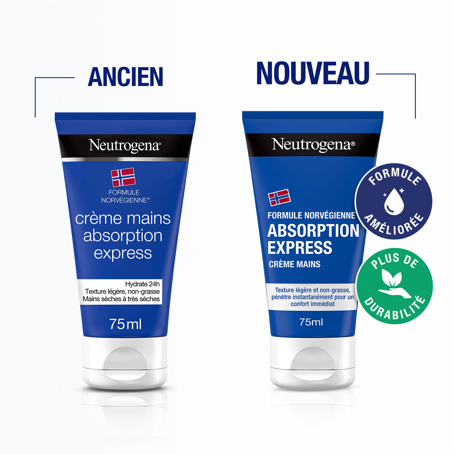 Absorbtion Express  - Duo Crème Mains 2 x 75 ml