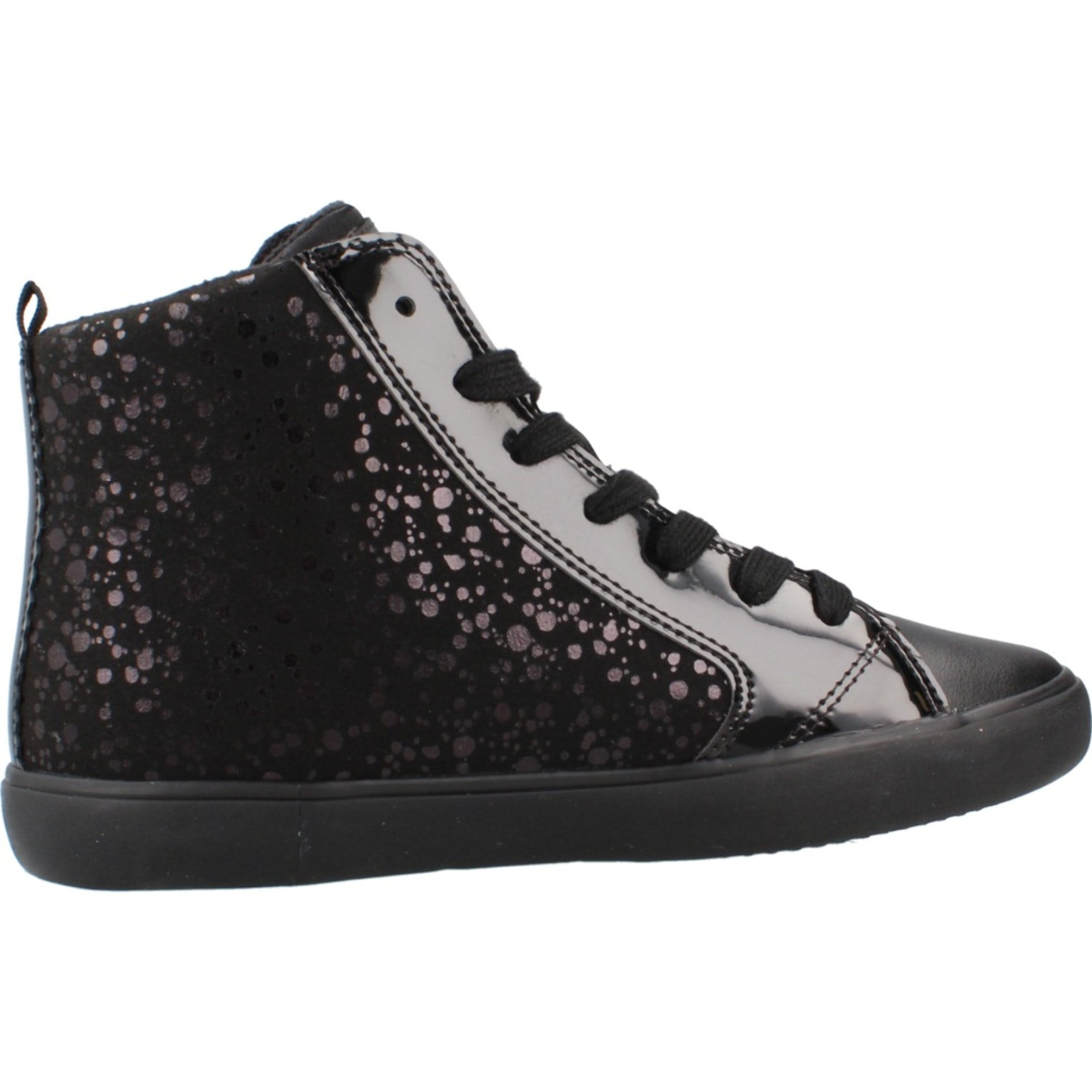 Zapatillas Niña de la marca GEOX  modelo J664ND 0AU02 J GISLI NEGRO