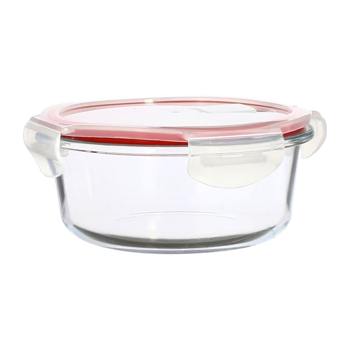 Boîte hermétique ronde 640 ml en verre CLEMENTINE