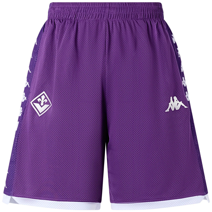 Pantaloni Corti Kappa Bambino Supporter Cumpery Fiorentina Viola