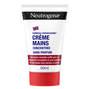 Crème mains - NEUTROGENA® Crème Mains Concentrée sans parfum 50 ml