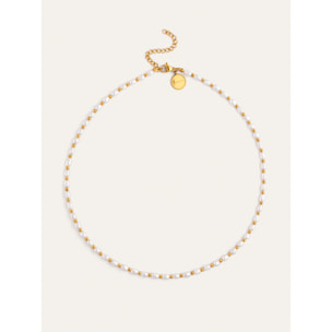 Collana Olympia Acciao Placcato Oro
