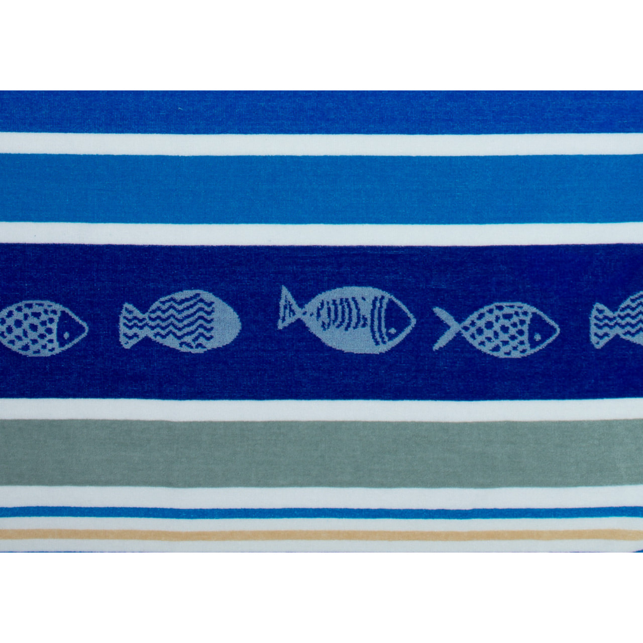 Telo Mare Spugna Jacquard Spiaggia Disegno Marsa Alam