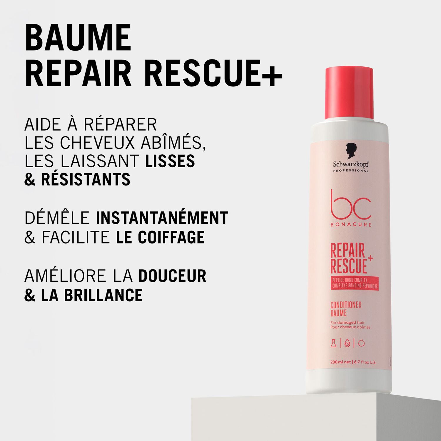 Bc Repair Rescue+ - Baume Réparateur Cheveux 200 ml