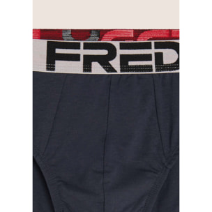 Slip Uomo con Elastico Jacquard e Maxi Logo FREDDY