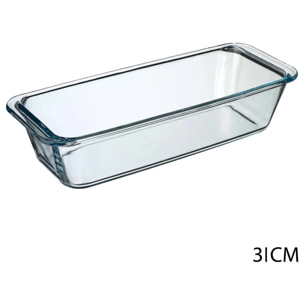 Plat cake verre 31X12